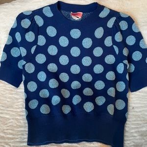 ❤️SALE💕Kate Spade ♠️ Seaside Dot Riverblue Sweater.